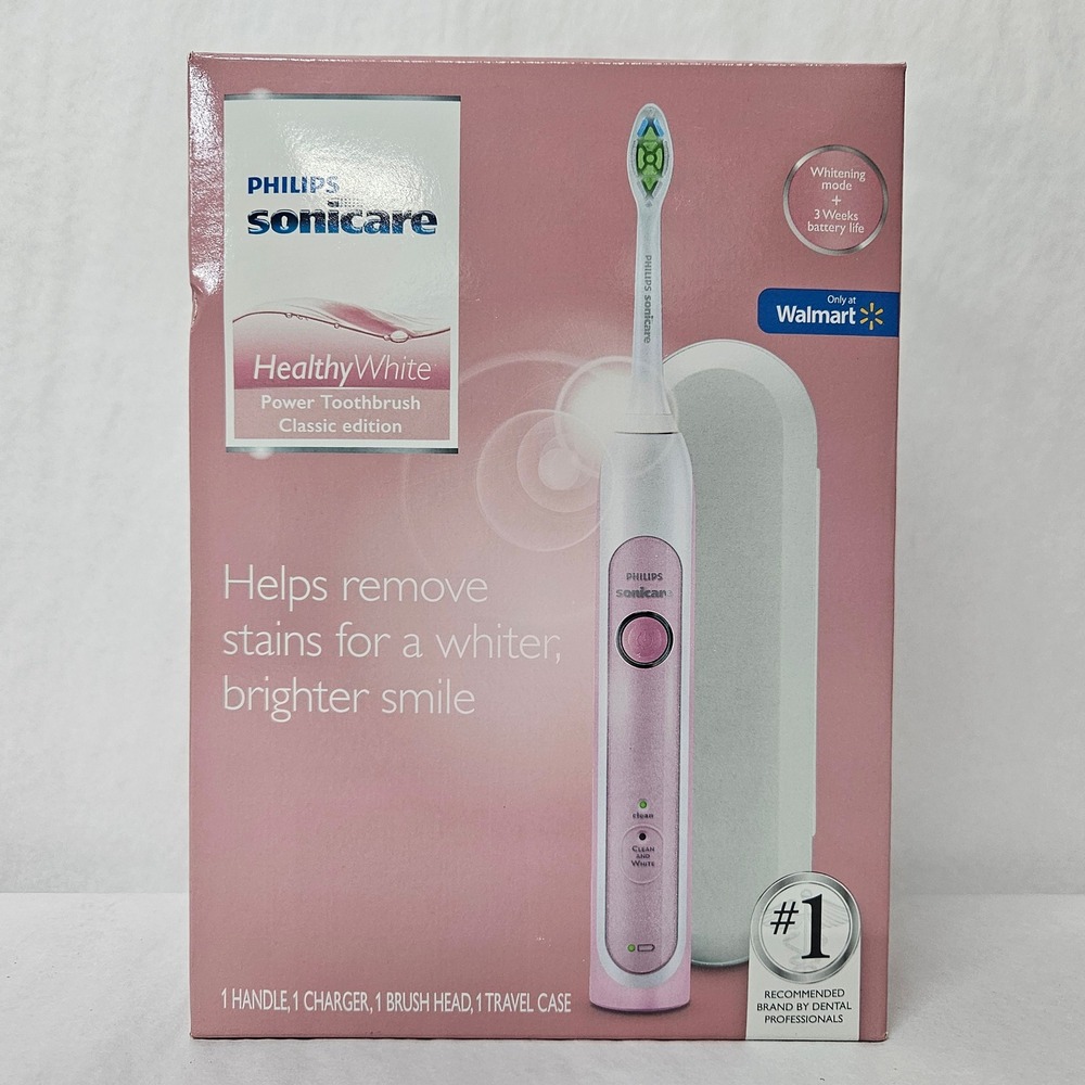 Philips Sonicare HealthyWhite Classic Edition Electric Toothbrush Pink HX6711/64